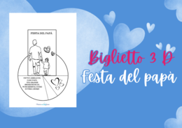 Festa del papà: biglietto 3D