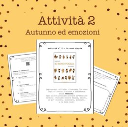 Autunno: corpo ed emozioni. Attività per alunni con disabilità intellettiva.