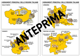 I PRINCIPALI MONUMENTI DELLE REGIONI  ITALIANE - CLASSE QUARTA - SCUOLA PRIMARIA