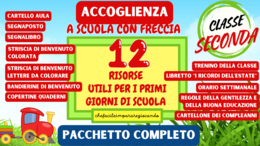 12RISORSE UTILI PER I PRIMI GIORNI DI SCUOLA – ACCOGLIENZA CLASSE SECONDA