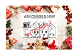 Racconto le mie vacanze di Natale