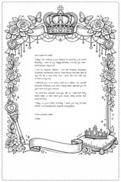 A letter for the Queen Elizabeth II