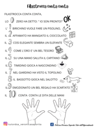 FILASTROCCA CONTA CONTA DEL NUMERO 10