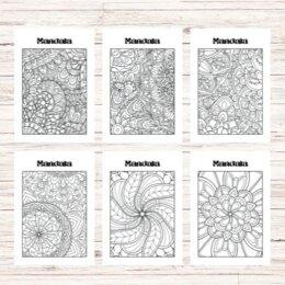 48 Mandala da colorare