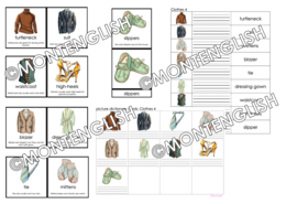 Vocabulary Enrichment Set: Clothes SET 4