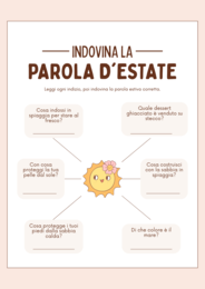 Compiti di italiano per le vacanze