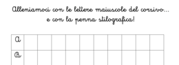 Allenamento penna stilografica