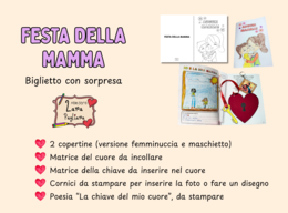 Festa della mamma - biglietto con sorpresa