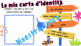Libretto Accoglienza Primi Giorni: "Tutto su di me!" - Scuola Primaria