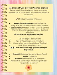 AGENDA PLANNER DOCENTI DIGITALE CLICCABILE