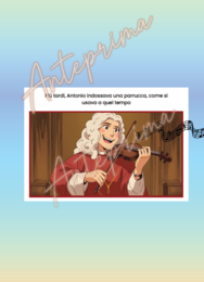 Antonio Vivaldi, il prete rosso: una storia a fumetti.