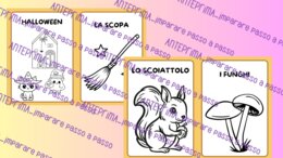 Coloring book: le parole dell'autunno