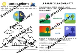 Giorno e notte e parti della giornata