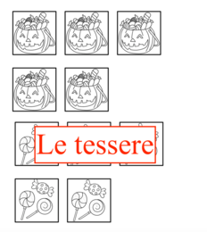 Giochi di Halloween: Tris...da brivido; il gusto dei giochi di altri tempi( per tutte le classi)
