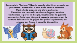 CONTAMY - Storie e Filastrocche da Disegnare per i Numeri da 1 a 10 | Classe 1ª Scuola Primaria