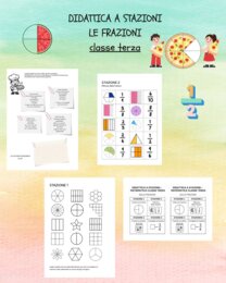 Didattica a stazioni FRAZIONI classe terza