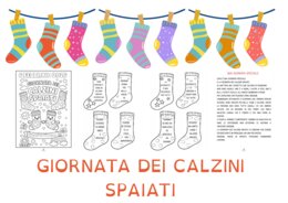 GIORNATA DEI CALZINI SPAIATI