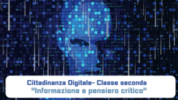 Cittedinanza digitale-classe seconda -Informazione e pensiero critico