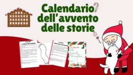 Calendario dell'avvento delle storie con attività