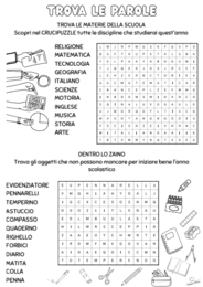 Enigmistica per il Back to school