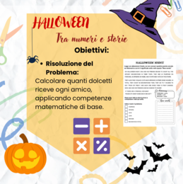 Halloween Night - Story Time and Problem - Inglese e matematica per la classe terza