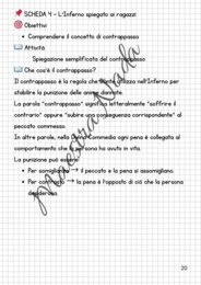 Dantedì: attività di italiano classe quinta scuola primaria e classe prima scuola secondaria di primo grado