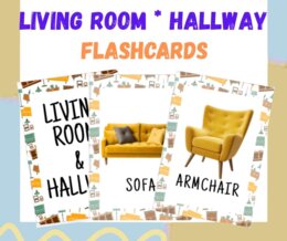 LIVING ROOM, HALLWAY - flashcards