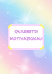 Quadretti motivazionali