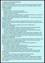 Grammatica…in corsa