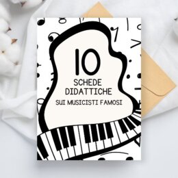 Schede di musica per la scuola primaria - musicisti famosi