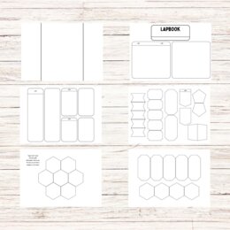 Lapbook template vuoto