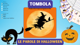 TOMBOLA LE PAROLE DI HALLOWEEN