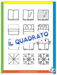 Disegno con le forme: il quadrato