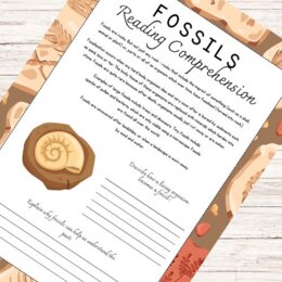 Reading comprehension - Fossils