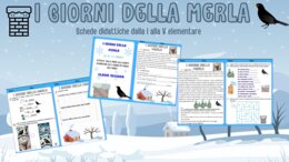 I GIORNI DELLA MERLA_pacchetto schede didattiche dalla prima alla quinta elementare (gennaio)