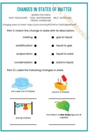 CLIL scienze 3^: Stati della materia / CLIL scienze 3: States of matter