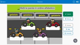 L'ordine alfabetico