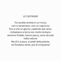 LE CASTAGNE