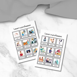 Flashcards professioni in italiano