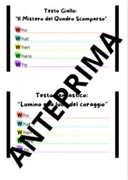 Le 5W e la comprensione del testo
