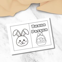 Biglietto di Pasqua pop up