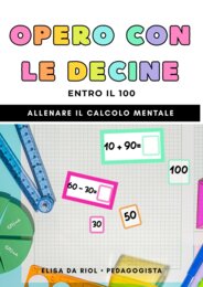 OPERO CON LE DECINE - ADDIZIONI E SOTTRAZIONI