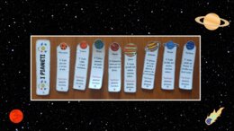 I SEGNALIBRI DEI PIANETI - THE PLANET BOOKMARKS: laboratorio e video tutorial