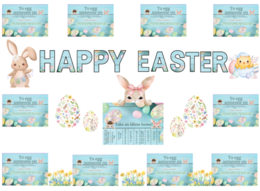 Easter Bulletin – "Egg Idioms" 🌸