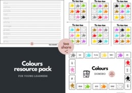 COLOURS resource pack for young learners