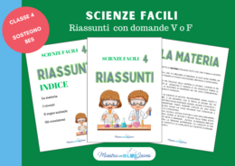 SCIENZE FACILI - Classe 4