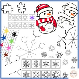 GNOMO PERICLE E UNA GIORNATA DI NEVE