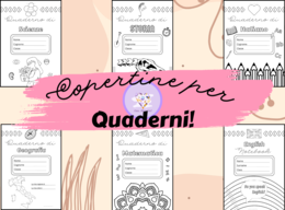 Copertine per quaderni - back to school