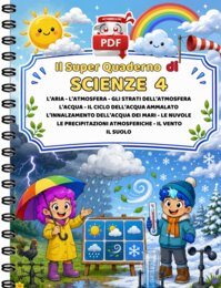 SUPER QUADERNO DI SCIENZE 4 - condizioni atmosferiche