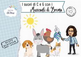 I suoni duri e dolci di C e G con i Musicanti di Brema - LINK AL GIOCO DIGITALE
